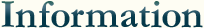Infomation