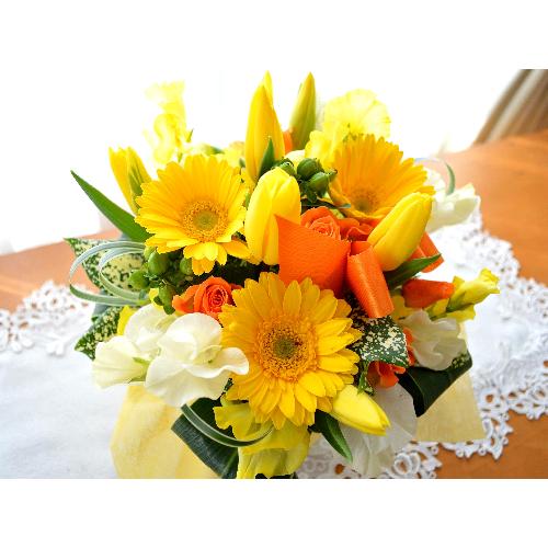 �v�`�ґ�ȃA�����W�����g�@Yellow fun�@�i�`���[���b�v�̃t�����[�A�����W�������g�j�C�G���[�I�����W�n3