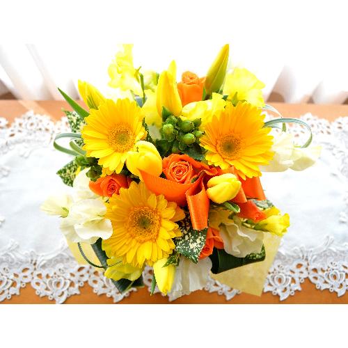 �v�`�ґ�ȃA�����W�����g�@Yellow fun�@�i�`���[���b�v�̃t�����[�A�����W�������g�j�C�G���[�I�����W�n4