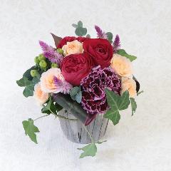 銀座花門今月の花「バラのアレンジメント」