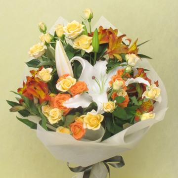 ＜フジテレビフラワーネット＞ Bridal Bouquet（BB005）