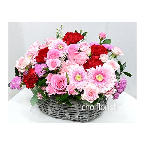�ԁA�s���N�n�̃L���[�g�ȃo�X�P�b�g�A�����W/�`1104