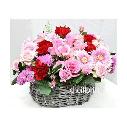 �ԁA�s���N�n�̃L���[�g�ȃo�X�P�b�g�A�����W/�`11042