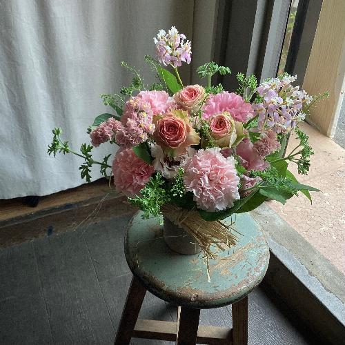 �s���N����Ƃ����@�G�߂̃t�����[�A�����W�����g