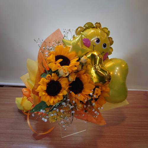 �Ђ܂��ƃn�[�g�o���[���̉ԑ��u�T���V���C���v3