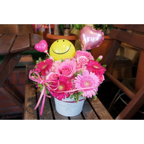 花しまオリジナル ラブリースマイル 花屋 株 花しま のオリジナル商品 フラワーギフトはプロのお花屋さんにおまかせ フジテレビフラワーネット