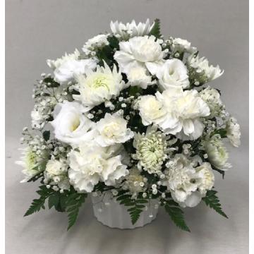 【供花】菊とカーネーションMIXアレンジW(H26)