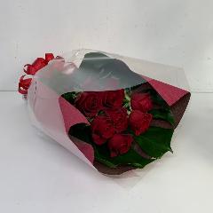 豪華な赤バラ　花束　3466