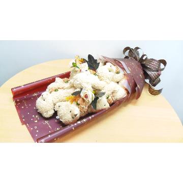 ＜フジテレビフラワーネット＞ 100輪のバラ☆シャボンフラワーハートBOX/LEDライト付き