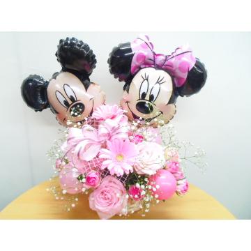 ＜フジテレビフラワーネット＞ pink bouquet ＤＵＯ