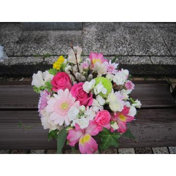 ＜フジテレビフラワーネット＞ ◆ピンク系花束★母の日♪