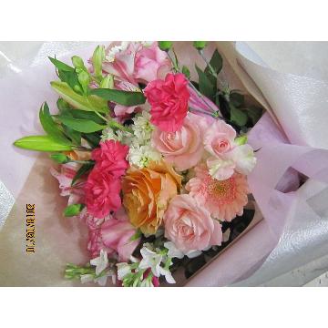 ＜フジテレビフラワーネット＞ ◆ピンク系花束★母の日♪