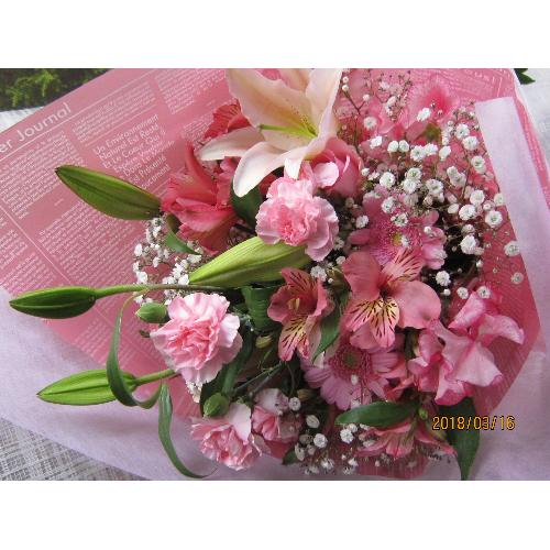 ◆ピンク系花束★もも♪3