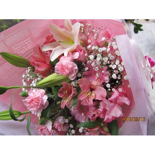 ◆ピンク系花束★もも♪4