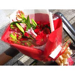赤の花束★レッドリボン