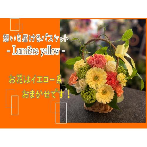 �z����͂���o�X�P�b�g�`Lumiere Yellow�`