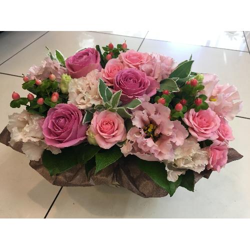 Pink Arrangement～」| 花屋「Jardin Clair(ｼﾞｬﾙﾀﾞﾝｸﾚｰﾙ)」の