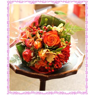 ＜フジテレビフラワーネット＞ 【四季を彩る・感動の花束をお届けします♪】感謝も込めた素敵なフラワープレゼント