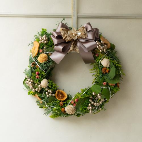 | HIWi jt̍YtbV[XuJoyful Fresh Green X'mas Wreathv