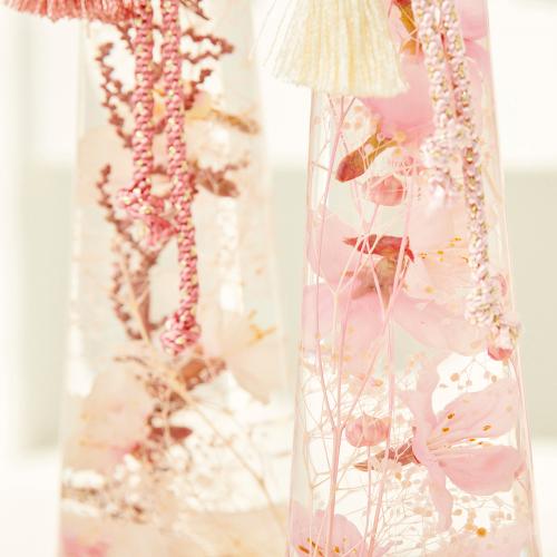 桜のハーバリウム【ピンク＆サーモンピンク２個セット】5
