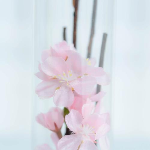 桜とミモザのガラスボトル2種セット4