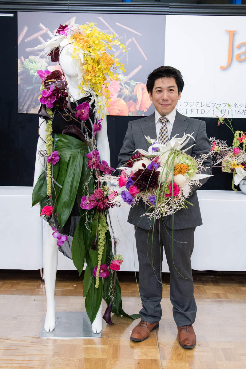 JOY(日本花職杯) ７名のファイナリストの作品紹介 - Japan Florist of the year 2019 in 東京