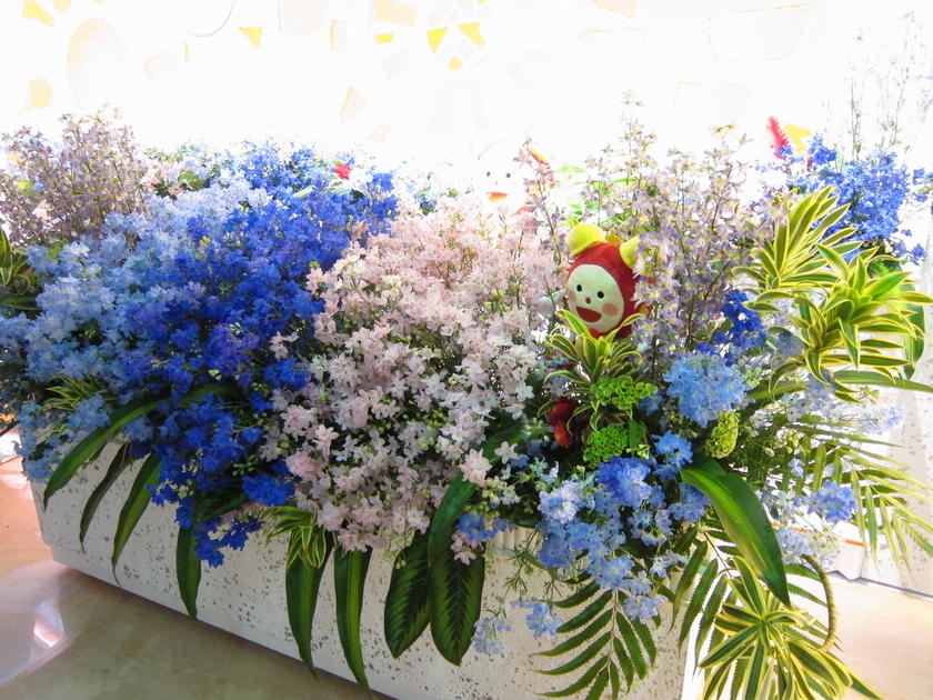 6月27日放送 爽やかなブルーのデルフィニウム めざましテレビ で紹介された花 フジテレビフラワーネット