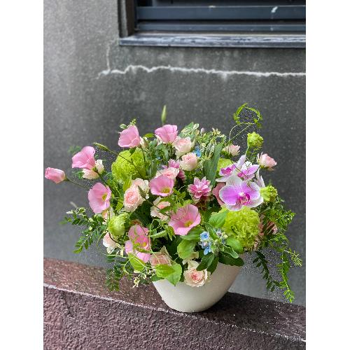 軽やか一重のトルコキキョウアレンジメント 花屋 花の山口 のオリジナル商品 フラワーギフトはプロのお花屋さんにおまかせ フジテレビフラワーネット 軽やか一重のトルコキキョウアレンジメント 花屋 花の山口 のオリジナル商品 フラワーギフトはプロのお花屋さんにおまかせ フジテレビフラワーネット