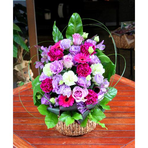 開店 開業 移転祝い 紫幹翠葉 しかんすいよう 花屋 ｈａｎａｔｏｓｈｉ のオリジナル商品 フラワーギフトはプロのお花屋 さんにおまかせ フジテレビフラワーネット
