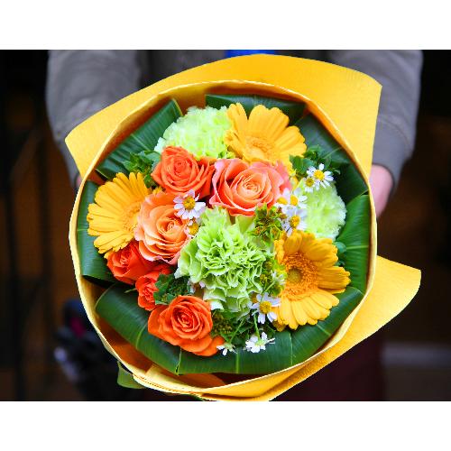 わんだふる様ご確認用＊やわらかカラーのブーケ＊お花 ホワイト