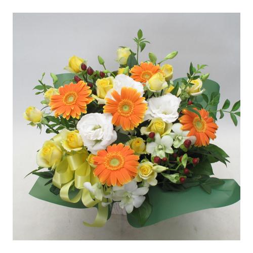 ビタミンカラーのアレンジ(A343）」| 花屋「Choi Florist