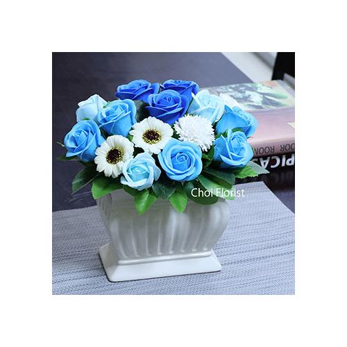 幸せな日々 ブルー系／SF110」| 花屋「Choi Florist」の