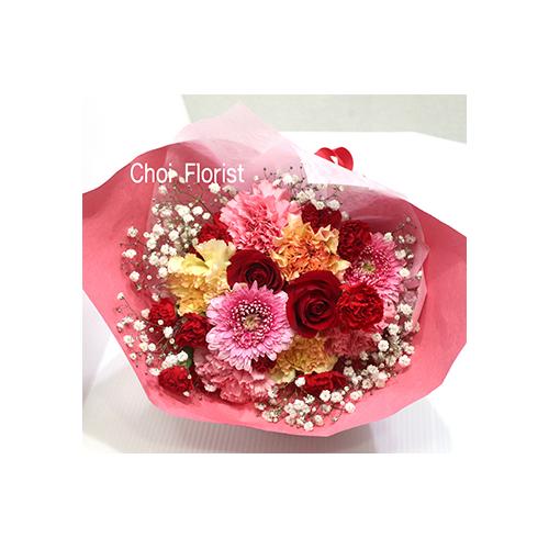 素敵な花束 B18 花屋 choi florist のオリジナル商品 フラワーギフトはプロのお花屋さんにおまかせ フジテレビフラワーネット 素敵な花束 B18 花屋 choi florist のオリジナル商品 フラワーギフトはプロのお花屋さんにおまかせ フジテレビフラワーネット