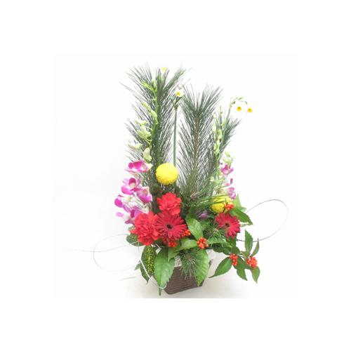 お正月アレンジ/A357」| 花屋「Choi Florist」のオリジナル