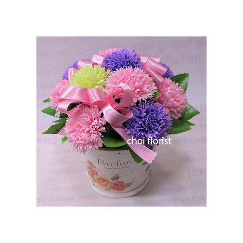 感謝の心 ピンク系カーネーションソープ/sf083」| 花屋「Choi