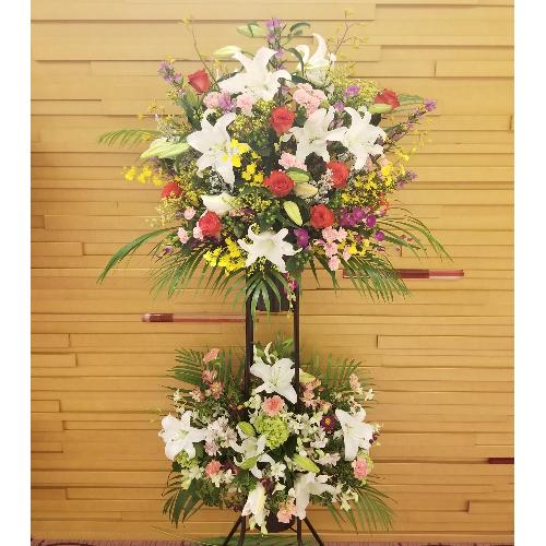 スタンド花二段 主な配達地域 大阪市北区 花屋 ベビーブレス のオリジナル商品 フラワーギフトはプロのお花屋さんにおまかせ フジテレビフラワーネット スタンド花二段 主な配達地域 大阪市北区 花屋 ベビーブレス のオリジナル商品 フラワーギフトはプロのお花屋さんにおまかせ フジテレビフラワーネット