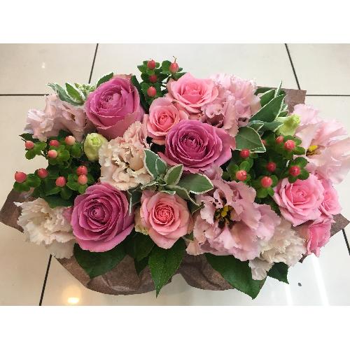 Pink Arrangement～」| 花屋「Jardin Clair(ｼﾞｬﾙﾀﾞﾝｸﾚｰﾙ)」の