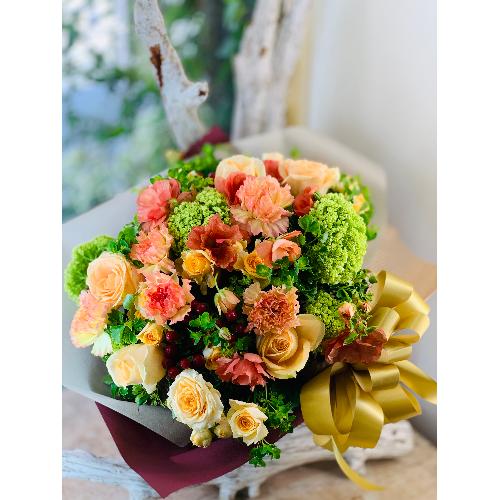 ビタミンカラーの花束 花屋 花工房 おかだ のオリジナル商品 フラワーギフトはプロのお花屋さんにおまかせ フジテレビフラワーネット ビタミンカラーの花束 花屋 花工房 おかだ のオリジナル商品 フラワーギフトはプロのお花屋さんにおまかせ フジテレビフラワーネット