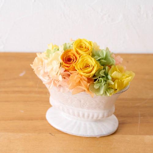 ギフト ほんのり香る 100% プリザーブドフラワーアロマピュアroyal (ヴァーガンディ) プリザーブドフラワー ほんのり 香る ギフト アロマシュシュ