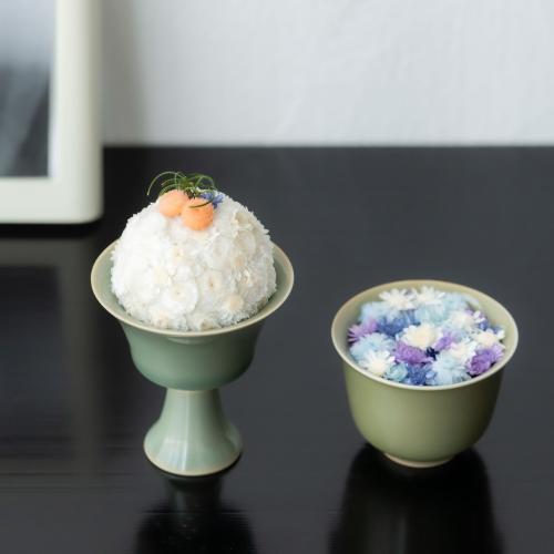 BUCCCAプリザーブドフラワー「ごはんとお水」」| 花屋「フジテレビ